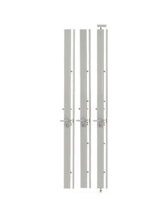 Serrure carénée en applique...