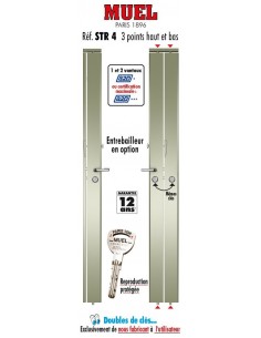 SERRURE DE PORTE 3 POINTS...