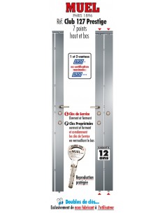 SERRURE 7 POINTS CLUB 127...