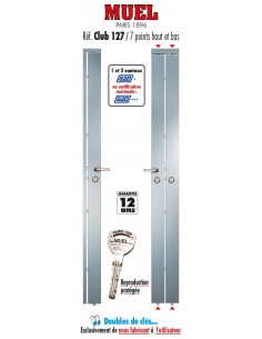 SERRURE 7 POINTS CLUB 127