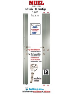 Serrure 5 points Club 125...