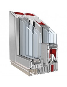 KBE PremiDoor 76 Lux AluClip