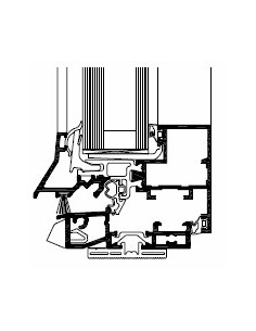 Wicona Porte-fenêtre à...