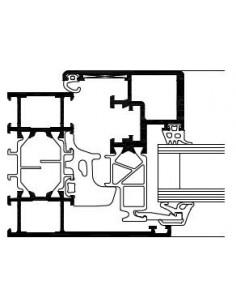 Wicona FENÊTRE À SOUFFLET,...