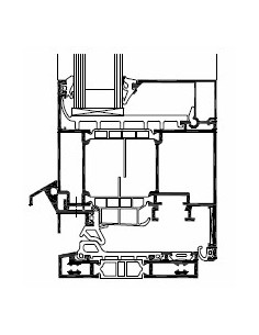Wicona Porte fenêtre en...