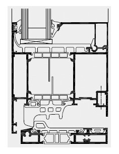 Wicona Porte fenêtre en... 2