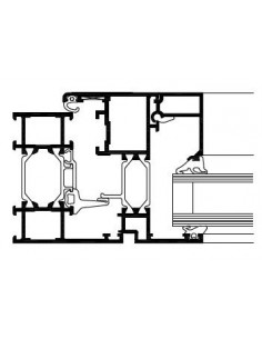 Wicona FENÊTRE À SOUFFLET,...
