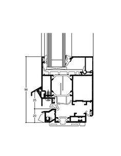 Wicona Porte fenêtre...