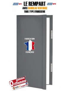 Porte blindée coupe-feu –...