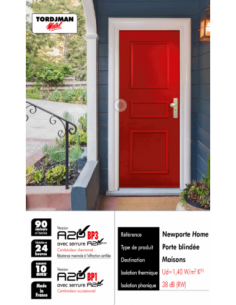 PORTE BLINDÉE NEWPORTE HOME