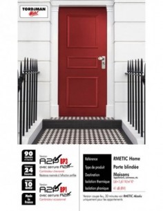 PORTE BLINDÉE RMETIC HOME...
