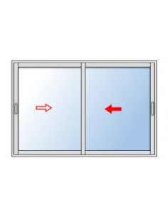 Fenêtre PVC Coulissante 2