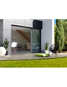 Baie coulissante 3 rails KLINE