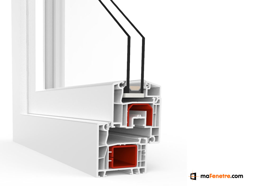 Profilé pvc montop 4000